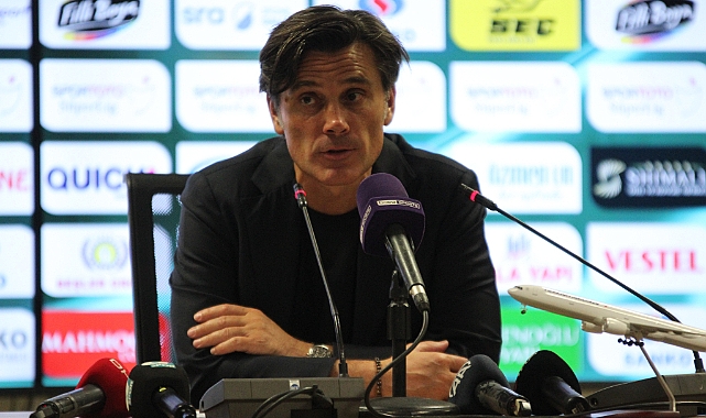 Vincenzo Montella: 3 puan alamadığımız için çok üzgünüz