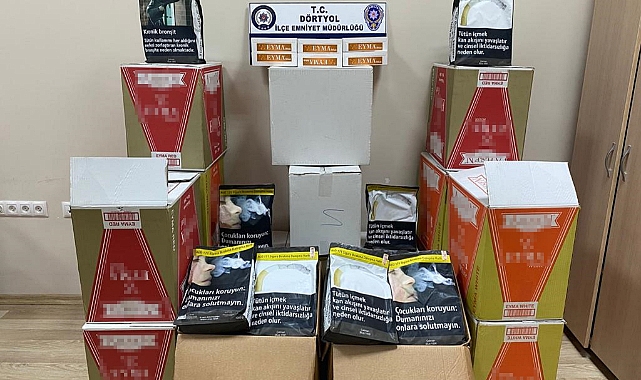 150 bin makaron ele geçirildi
