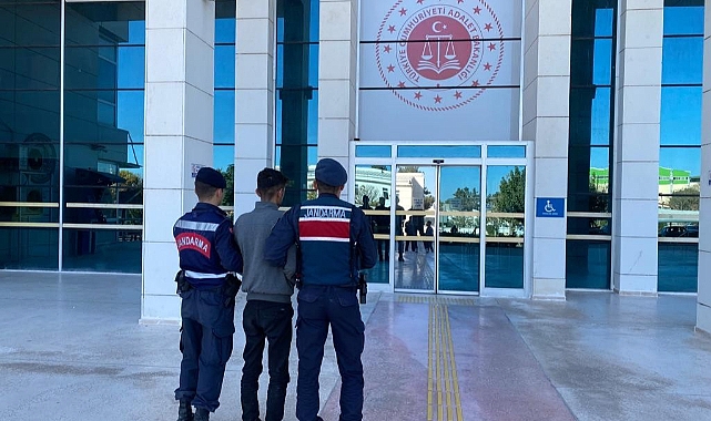 25 yıl hapis cezası bulunan firariyi jandarma yakaladı
