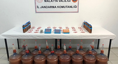 292 litre sahte içki ele geçirildi!