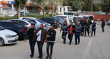 Cinayet şüphelileri adliyeye sevk edildi
