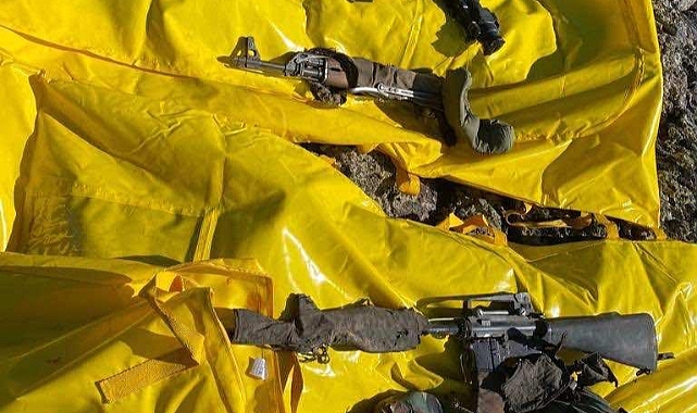 Eren Abluka Operasyonu'nda, 2 terörist sarı torbada