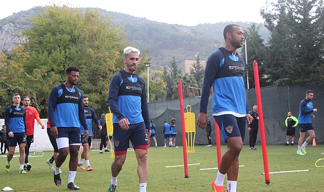 Hatayspor, İstanbulspor maçının hazırlıklarını sürdürüyor