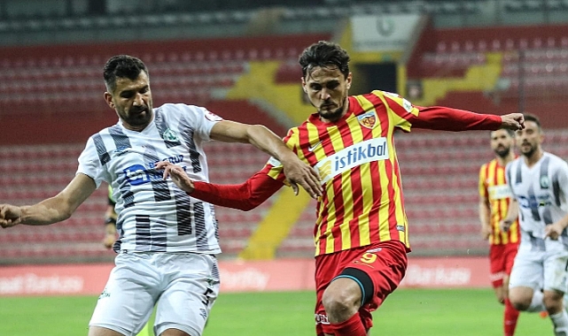 Kayserispor 5. tura yükseldi