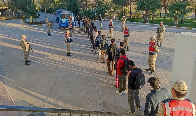 Şanlıurfa'da 24 kaçak göçmen yakalandı