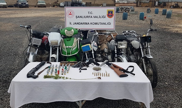 Şanlıurfa’da motosiklet hırsızı yakalandı