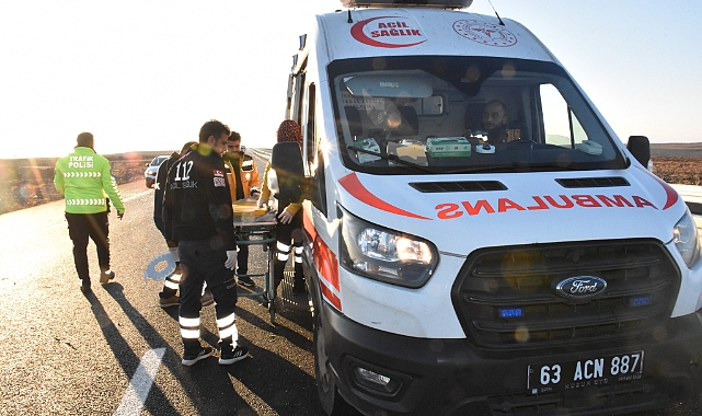 Siverek'te trafik kazası! 5 yaralı
