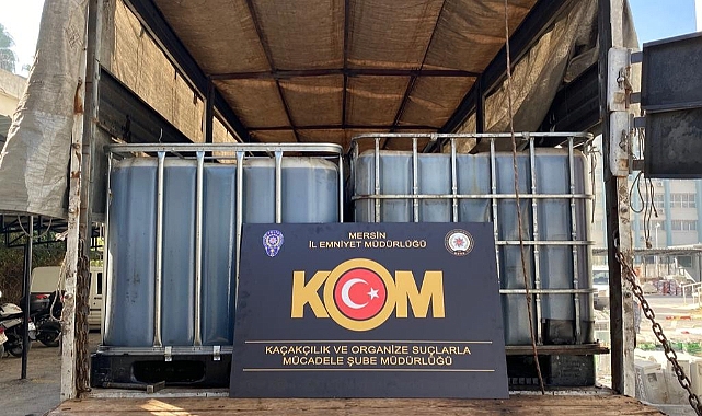 14 bin litre kaçak akaryakıt ele geçirildi