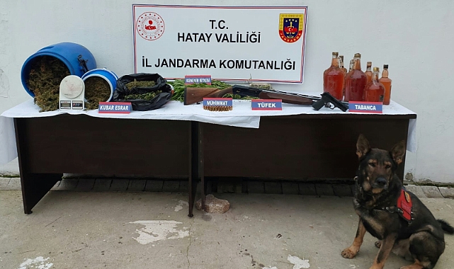 30 kilo kubar esrar ele geçirildi!