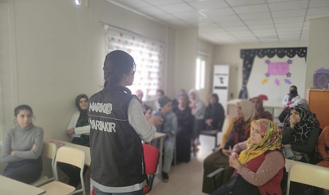 5 bin 454 kişiye uyuşturucuya karşı eğitim verildi