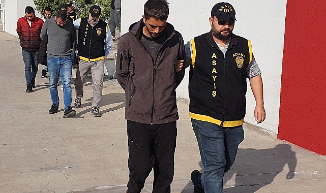 90 bin lira değerinde hırsızlık yapan 9 şahıs yakalandı