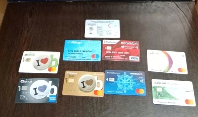 Çalıntı kartlarla yakalanan hırsızlık zanlısı tutuklandı