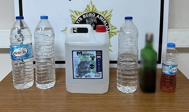 Ceylanpınar'da 10 litre etil alkol ele geçirildi