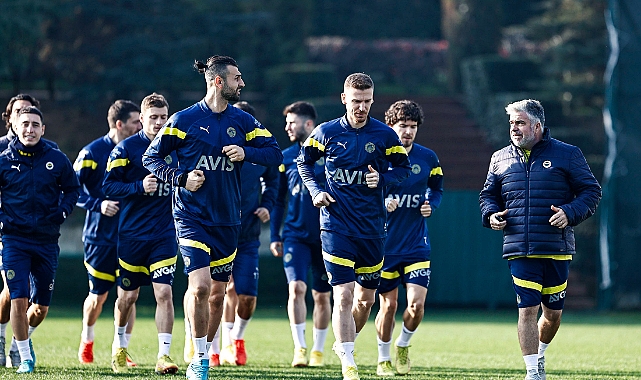 Fenerbahçe'de, Antalyaspor maçının hazırlıkları sürüyor