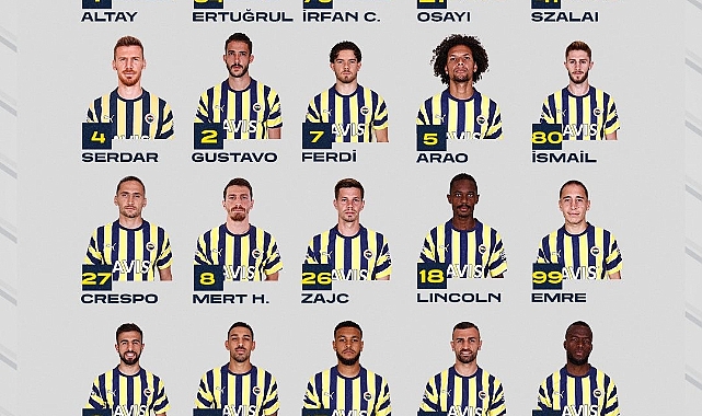 Fenerbahçe'nin Trabzonspor maçı kamp kadrosu belli oldu