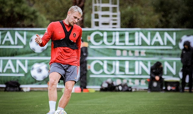 Galatasaray, Antalya'daki çalışmalarını yağmur altında sürdürdü