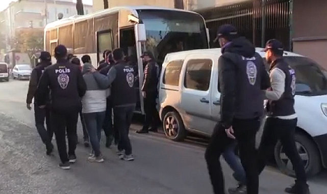Dolandırıcılık yapan 10 şüpheli yakayı ele verdi