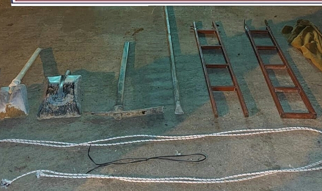 Kaçak kazı yapan 3 kişi suçüstü yakalandı