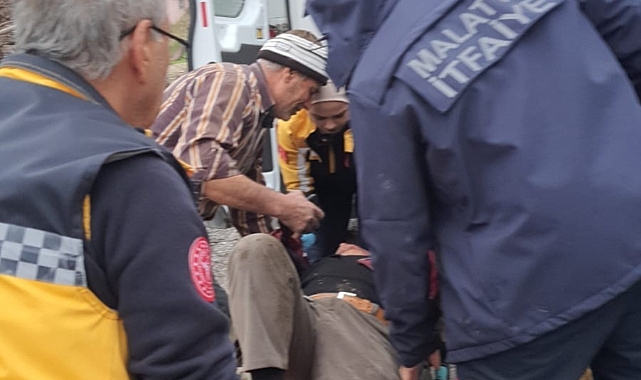Kontrolden çıkan traktör kaza yaptı: 1 yaralı