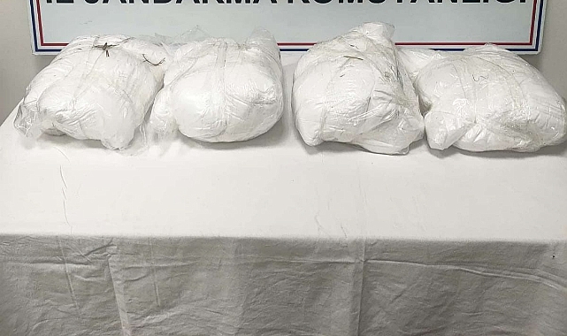 Piyasa değeri 20 milyon lirayı bulan 40 kilo eroin ele geçirildi