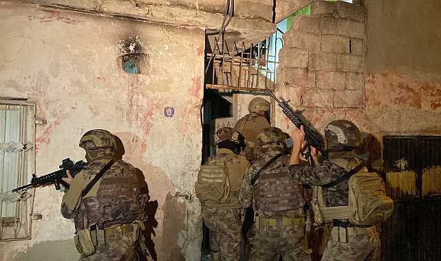 Terör operasyonlarında 9 tutuklama