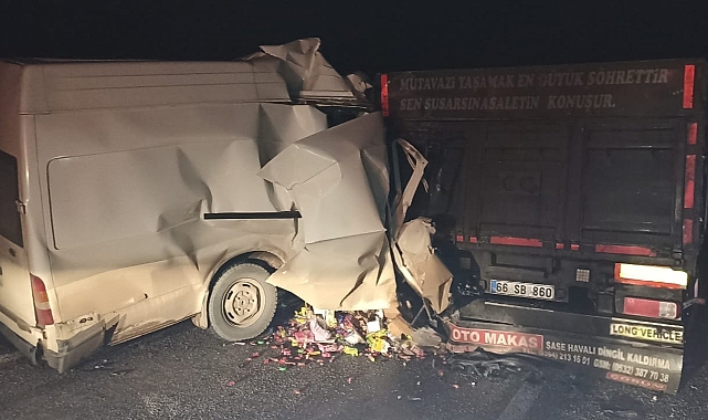 Tır dorsesi kazaya neden oldu 1 kişi yaralandı