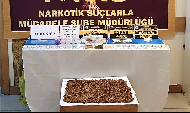 Uyuşturucuya yönelik düzenlenen operasyonda 9 tutuklama