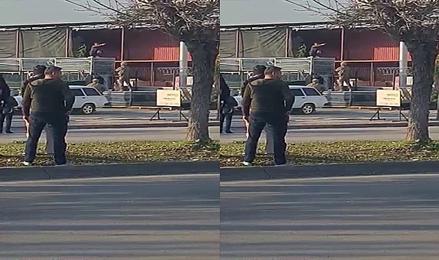 Uzman çavuş karısını ve çocuğunu silahla rehin aldı