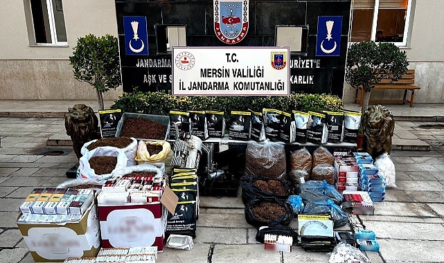 70 bin kaçak makaron ele geçirildi