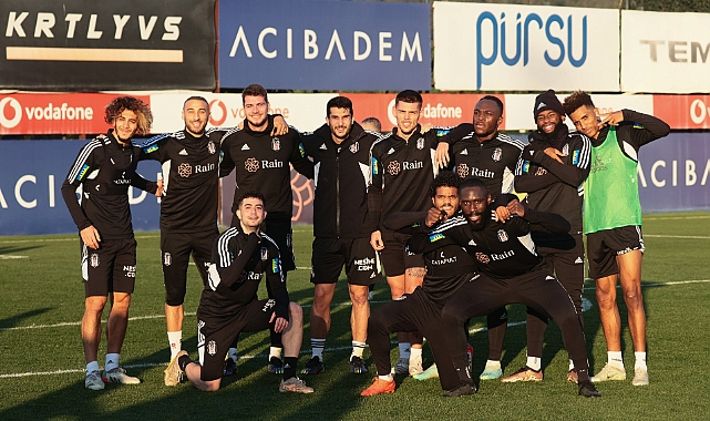 Beşiktaş, Kasımpaşa maçı hazırlıklarını sürdürdü