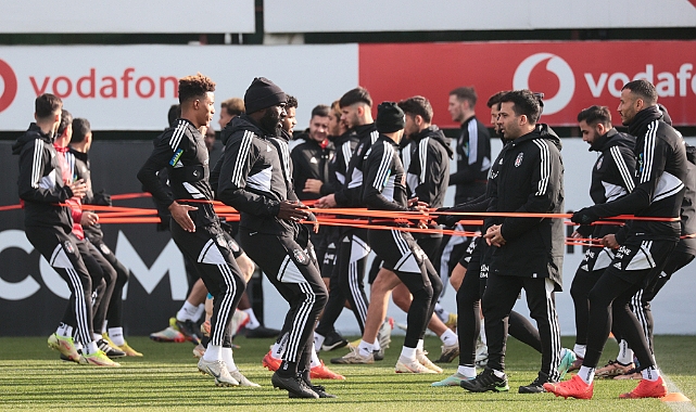 Beşiktaş, Konyaspor maçı hazırlıklarını sürdürdü
