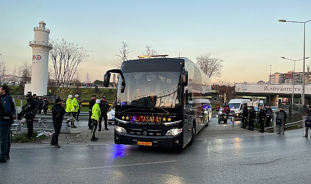 Galatasaray stada geldi