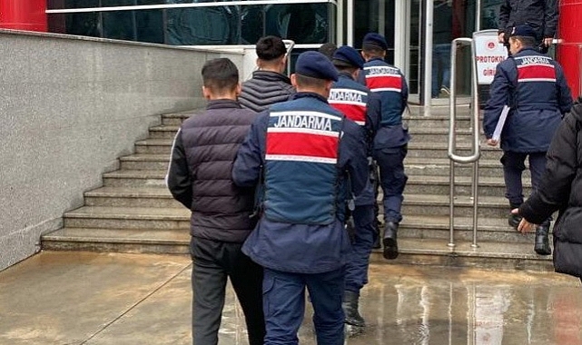 Hırsızlık yapan 3 şahıs jandarma tarafından yakalandı