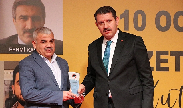 İHA muhabirinin babasına vefa ödülü verildi