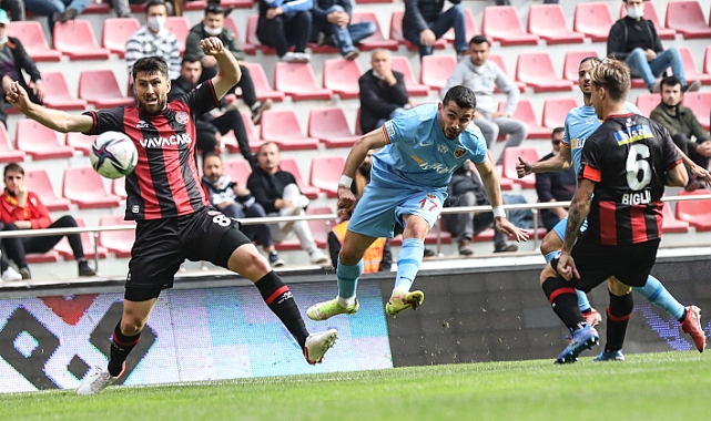 Kayserispor ile Karagümrük 5. randevuda
