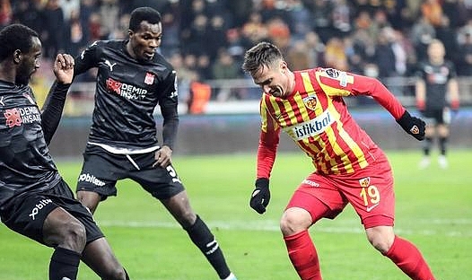 Kayserispor ile Sivasspor 31. randevuda
