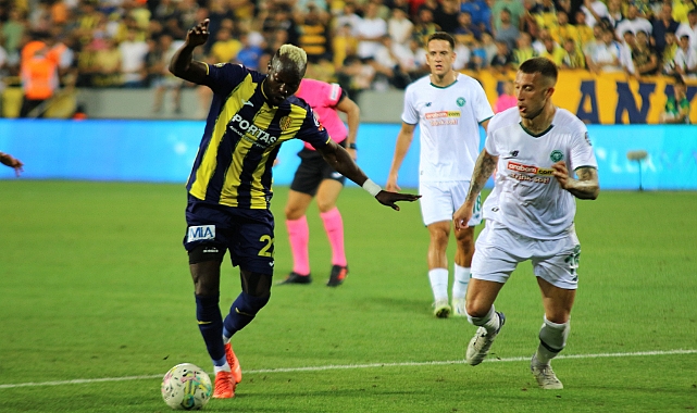 Konyaspor ile Ankaragücü 32. randevuda