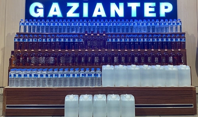 Sahte alkol operasyonu: 2 gözaltı