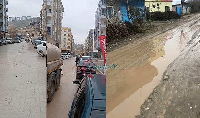 Şanlıurfa'da alt yapı sorunları bitmek bilmiyor
