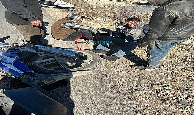 Şanlıurfa'da motosiklet kazası: 2 yaralı