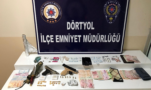 Zehir tacirlerine operasyon: 6 gözaltı