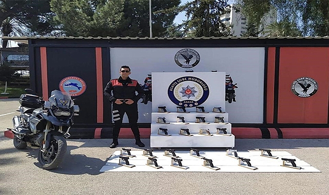 Adana'da 276 silah ele geçirildi
