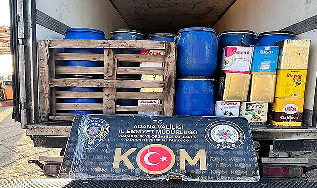 Adana’da kaçak akaryakıt ele geçirildi