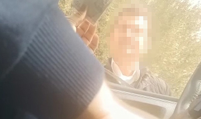 Polisten, sahte otoparkçıya suçüstü