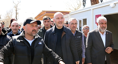 Bakan Soylu: "Afete karşı dirençli şehirler oluşturacağız"