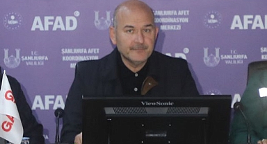 Bakan Soylu sel bölgesinde