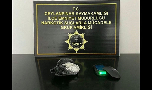Ceylanpınar’da uyuşturucu ticaretine 1 tutuklama