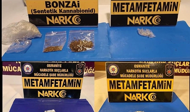 Çikolataların arasında uyuşturucu bulundu