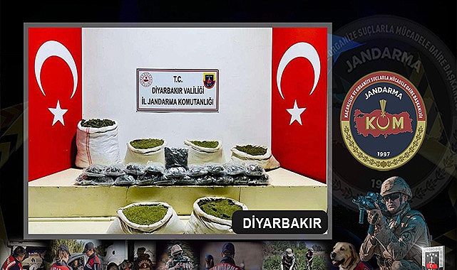 Diyarbakır’da 114 kilo uyuşturucu ele geçirildi