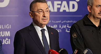 Oktay: Deprem ve sel bölgeleriyle ilgili konuştu